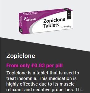 Zopiclone 7.5MG, 10MG