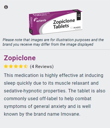 Zopiclone 7.5MG, 10MG - Image 2